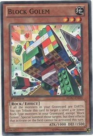 Block Golem (Common) (REDU-EN035) - Return of the Duelist 1st Edition