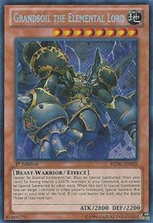 Grandsoil the Elemental Lord (Secret Rare) (REDU-EN038) - Return of the Duelist 1st Edition