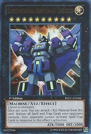 Superdimensional Robot Galaxy Destroyer (Ultra Rare) (REDU-EN044) - Return of the Duelist 1st Edition