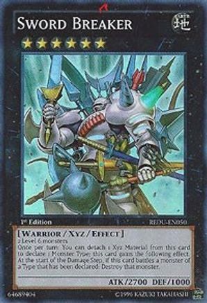 Sword Breaker (Super Rare) (REDU-EN050) - Return of the Duelist 1st Edition