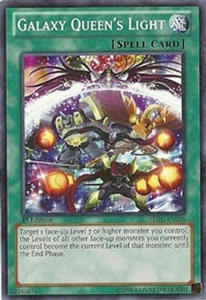 Galaxy Queen's Light (Common) (REDU-EN056) - Return of the Duelist 1st Edition