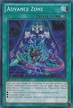 Advance Zone (Secret Rare) (REDU-EN088) - Return of the Duelist Unlimited