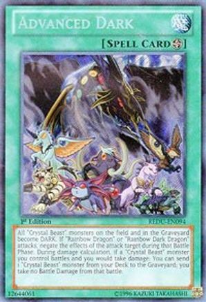Advanced Dark (Secret Rare) (REDU-EN094) - Return of the Duelist Unlimited