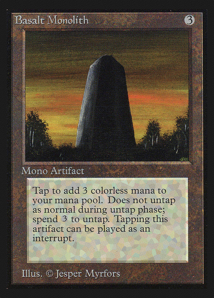 Basalt Monolith (CE) [Collectors' Edition]