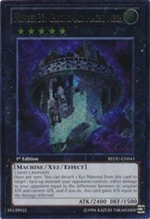 Number 33: Chronomaly Machu Mech (Ultimate Rare) (REDU-EN043) - Return of the Duelist Unlimited
