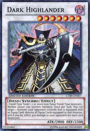 Dark Highlander (Super Rare) (CT09-EN007) - 2012 Collectors Tin Limited