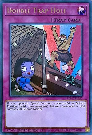 Double Trap Hole (Ultra Rare) (LART-EN067) - The Lost Art Promotion Limited