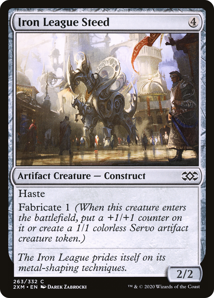Iron League Steed (2XM-263) [Double Masters] Foil