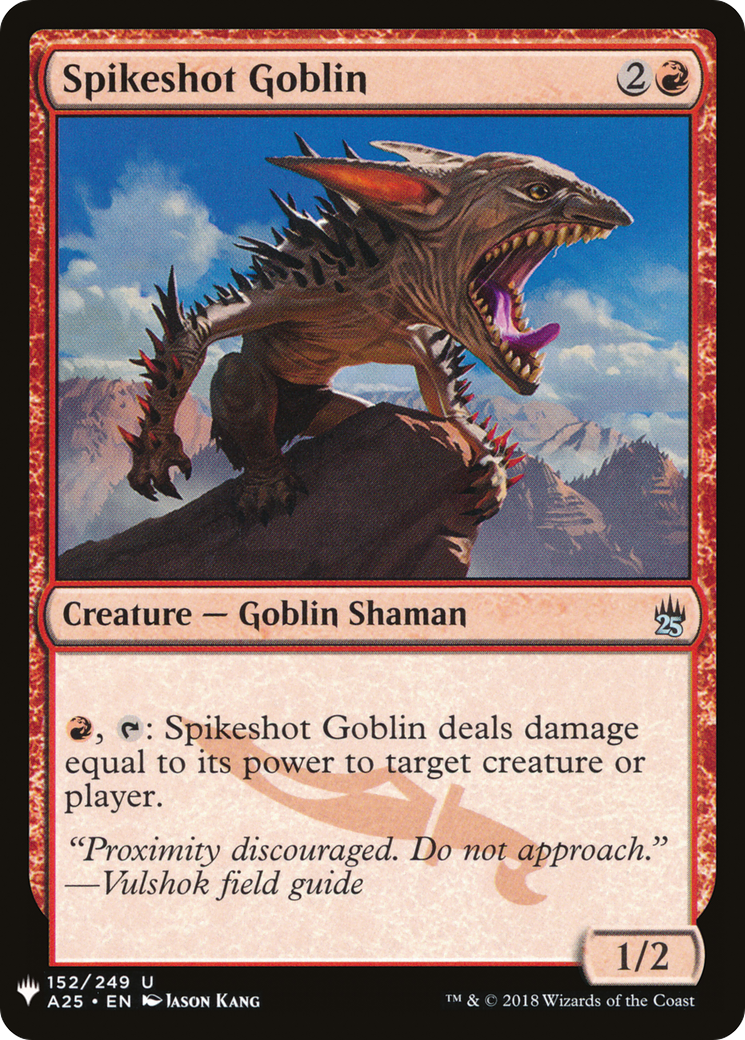Spikeshot Goblin (LIST-152) [The List]