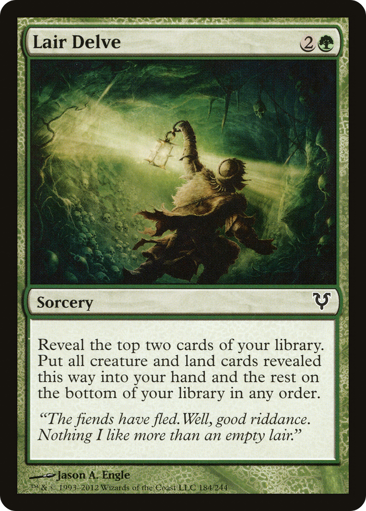 Lair Delve (AVR-184) [Avacyn Restored] Foil