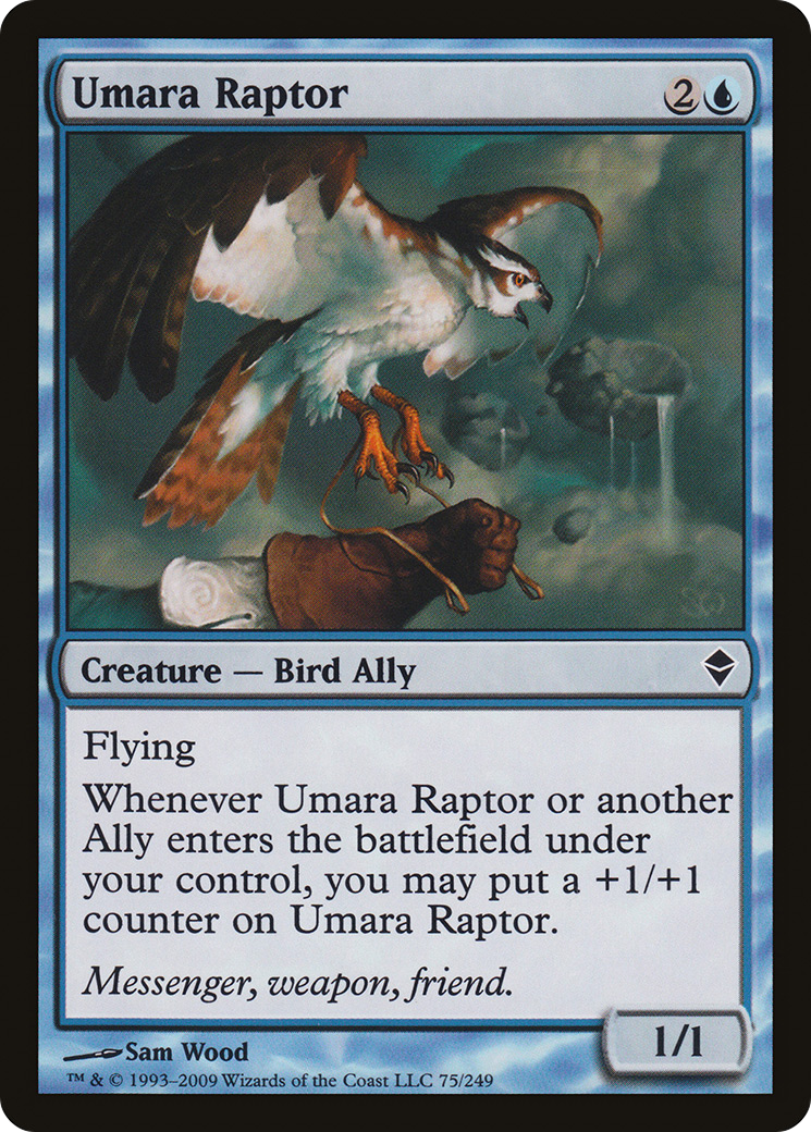 Umara Raptor (ZEN-075) [Zendikar] Foil