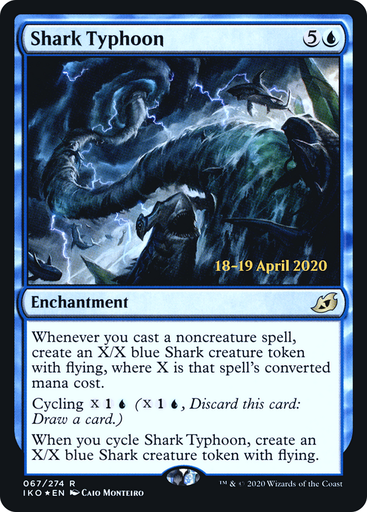 Shark Typhoon (PRE-067) [Ikoria: Lair of Behemoths Promos] Foil
