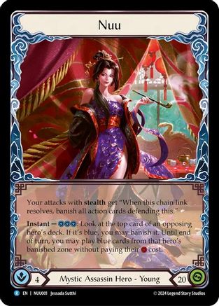 Nuu (NUU001) - Blitz Deck: Part the Mistveil - Nuu Rainbow Foil