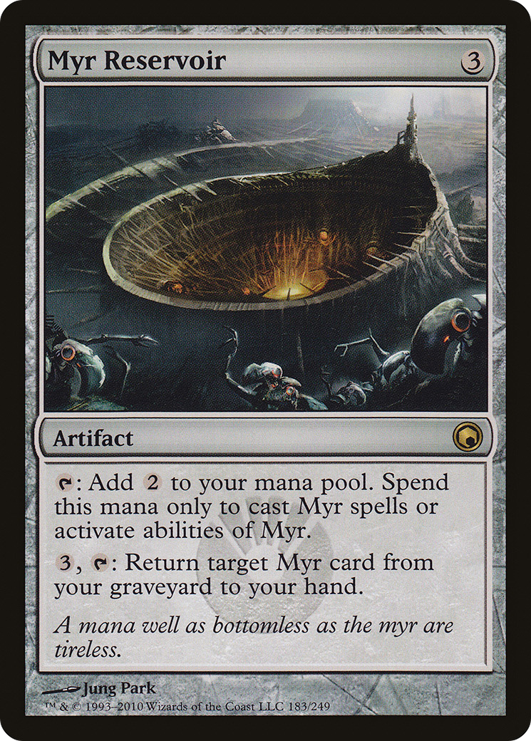 Myr Reservoir (SOM-183) [Scars of Mirrodin] Foil