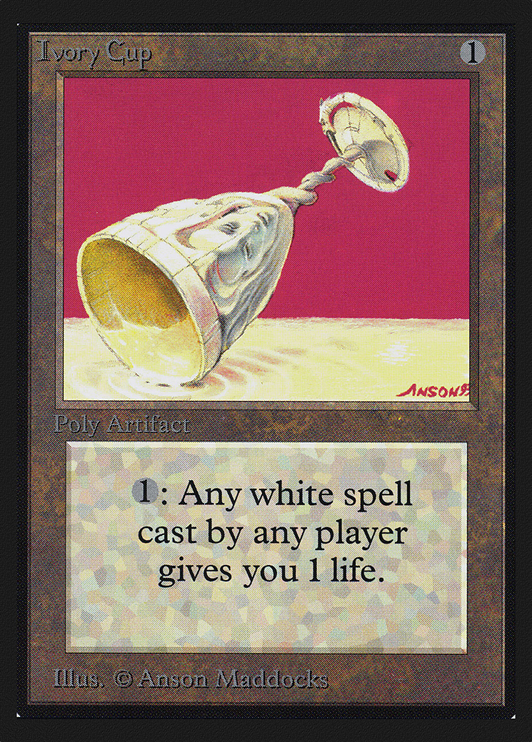 Ivory Cup (IE) [Intl. Collectors' Edition]