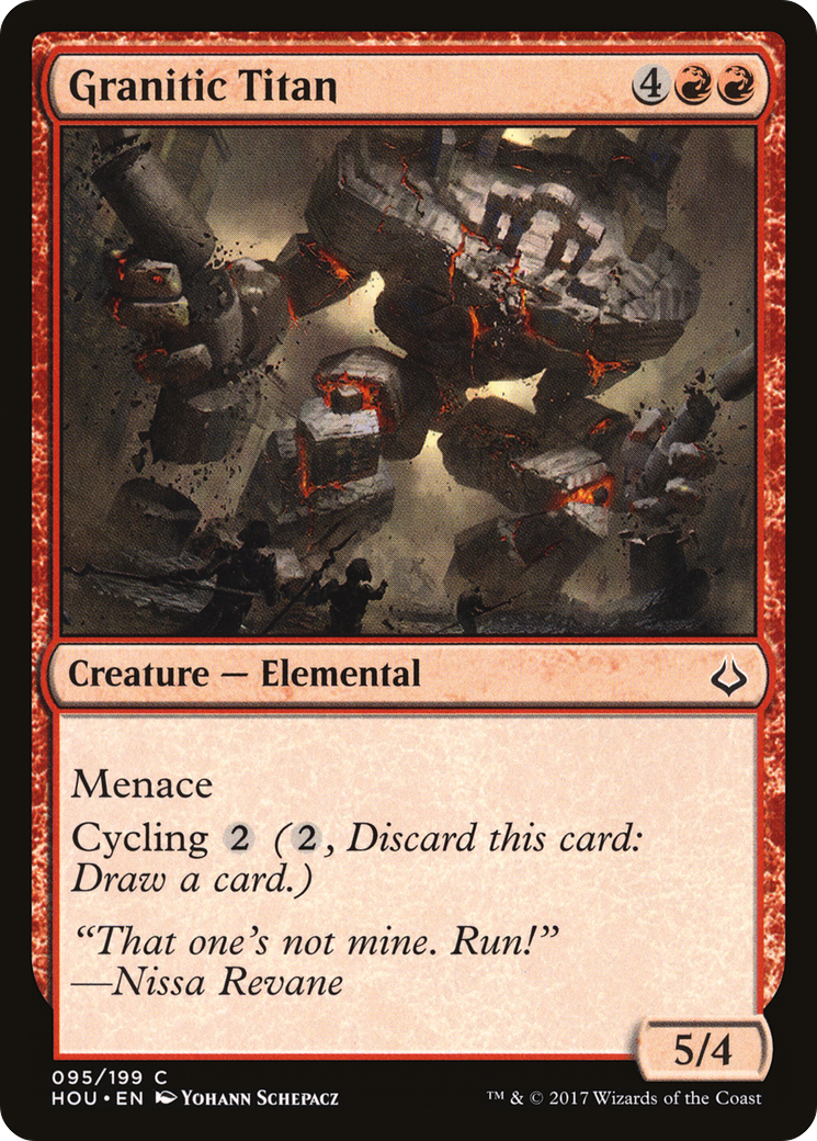 Granitic Titan (HOU-095) [Hour of Devastation]