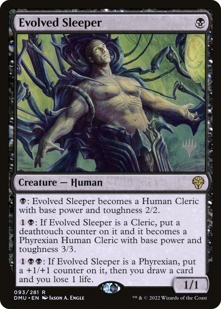 Evolved Sleeper (PPDMU-093) [Promo Pack: Dominaria United Promos] Foil
