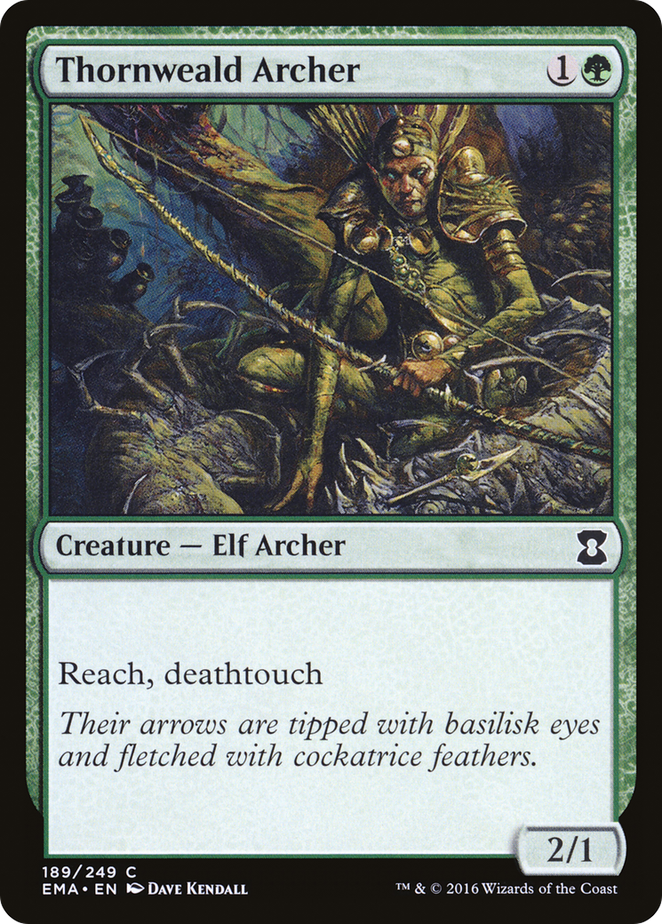 Thornweald Archer (EMA-189) [Eternal Masters] Foil