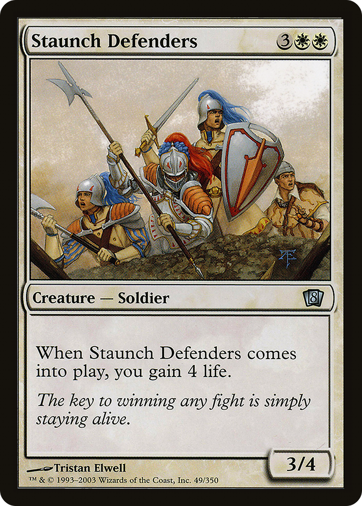 Staunch Defenders (8ED-049) [8th Edition]