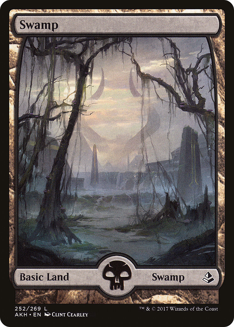 Swamp (252) - Full Art (AKH-252) [Amonkhet]