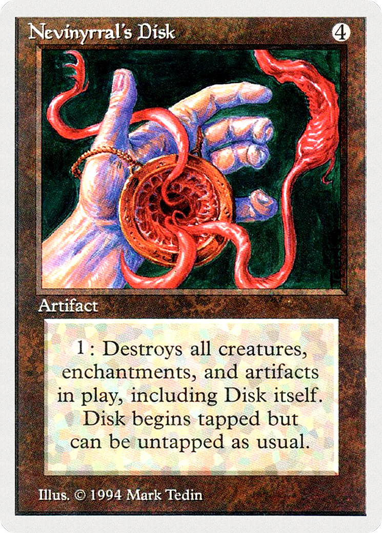Nevinyrral's Disk (SUM-267) [Summer Magic / Edgar]