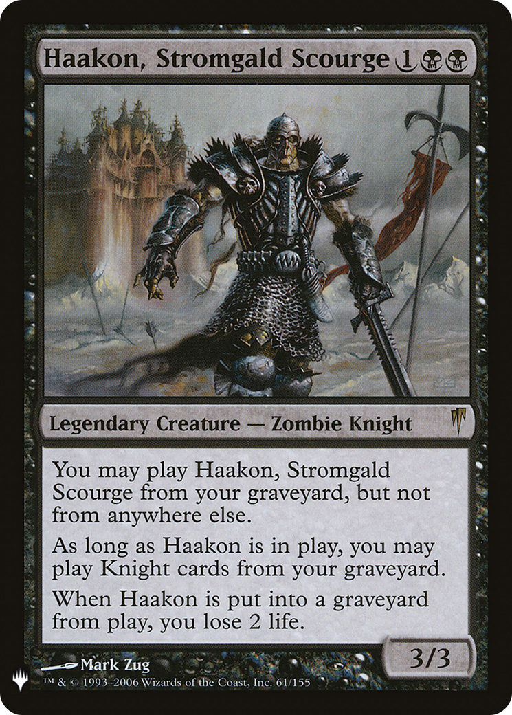 Haakon, Stromgald Scourge (LIST-061) [The List]