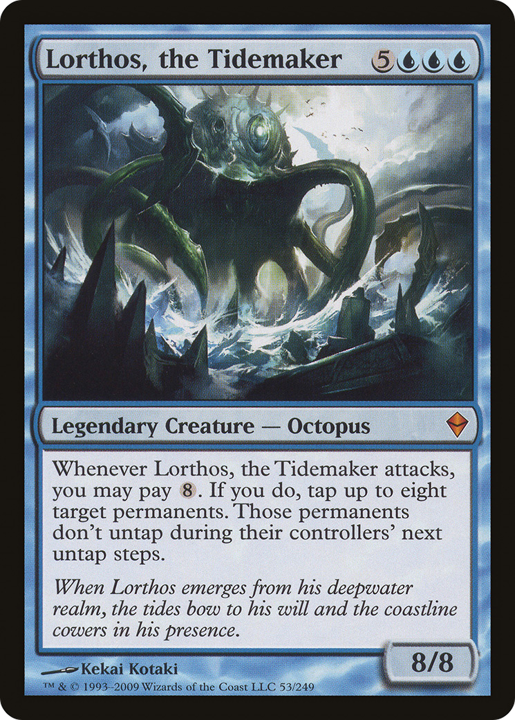 Lorthos, the Tidemaker (ZEN-053) [Zendikar] Foil