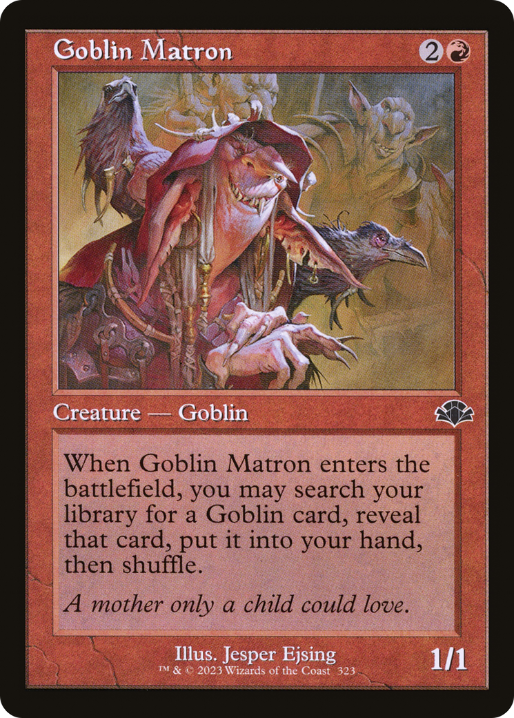 Goblin Matron (Retro Frame) (DMR-323) [Dominaria Remastered]