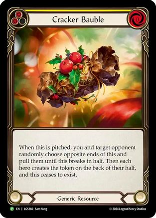Cracker Bauble (FUN018) (LGS360-FUN018) - Flesh and Blood: Promo Cards
