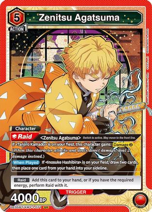 Zenitsu Agatsuma (071) (UE05BT/KMY-1-071) - UE05BT Demon Slayer Kimetsu no Yaiba Foil