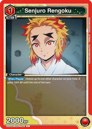 Senjuro Rengoku (UE05BT/KMY-1-081) - UE05BT Demon Slayer Kimetsu no Yaiba