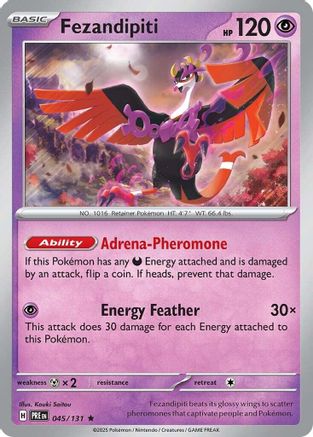 Fezandipiti (045/131) [SV Prismatic Evolutions] Holofoil - Rare