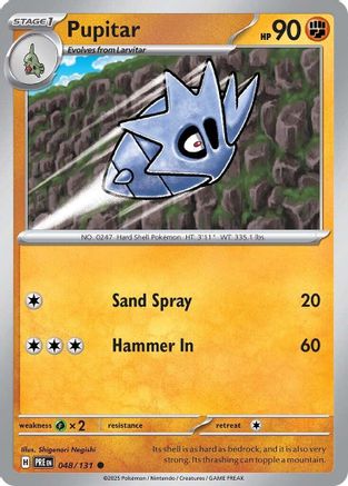 Pupitar (048/131) [SV Prismatic Evolutions] - Common