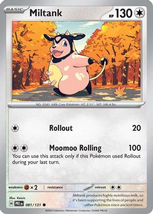 Miltank (081/131) [SV Prismatic Evolutions] - Common
