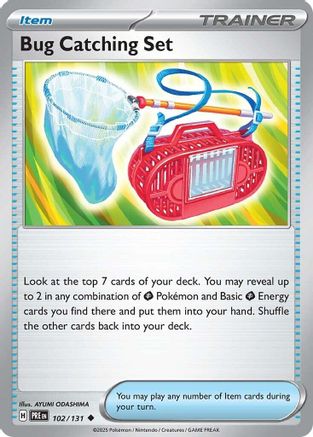 Bug Catching Set (102/131) [SV Prismatic Evolutions] Reverse Holofoil - Uncommon