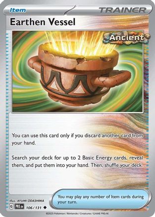 Earthen Vessel (106/131) [SV Prismatic Evolutions] - Uncommon