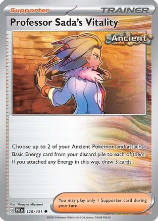 Professor Sada's Vitality (120/131) [SV Prismatic Evolutions] Reverse Holofoil - Uncommon