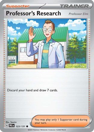 Professor's Research [Professor Elm] (123/131) [SV Prismatic Evolutions] - Common