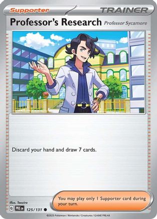 Professor's Research [Professor Sycamore] (125/131) [SV Prismatic Evolutions] - Common