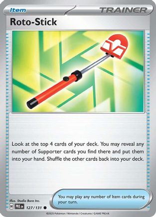 Roto-Stick (127/131) [SV Prismatic Evolutions] - Common