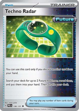 Techno Radar (130/131) [SV Prismatic Evolutions] - Uncommon