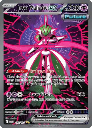 Iron Valiant ex (157/131) [SV Prismatic Evolutions] Holofoil - Special Illustration Rare