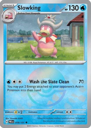 Slowking (Poke Ball Pattern) (019/131) [SV Prismatic Evolutions] Holofoil - Uncommon