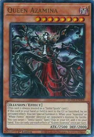 Queen Azamina (Ultra Rare) (SUDA-EN009) - Supreme Darkness 1st Edition