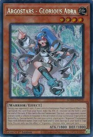 Argostars - Glorious Adra (Secret Rare) (SUDA-EN010) - Supreme Darkness 1st Edition
