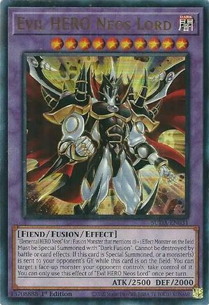 Evil HERO Neos Lord (Ultra Rare) (SUDA-EN031) - Supreme Darkness 1st Edition