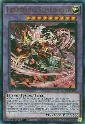 Fiendsmith's Rextremende (Ultra Rare) (SUDA-EN037) - Supreme Darkness 1st Edition