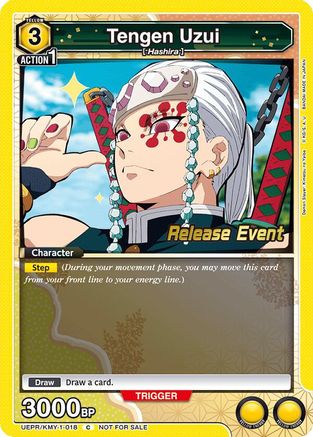 Tengen Uzui (018) (UEPR/KMY-1-018) - UE05BT Demon Slayer Kimetsu no Yaiba Release Event Cards