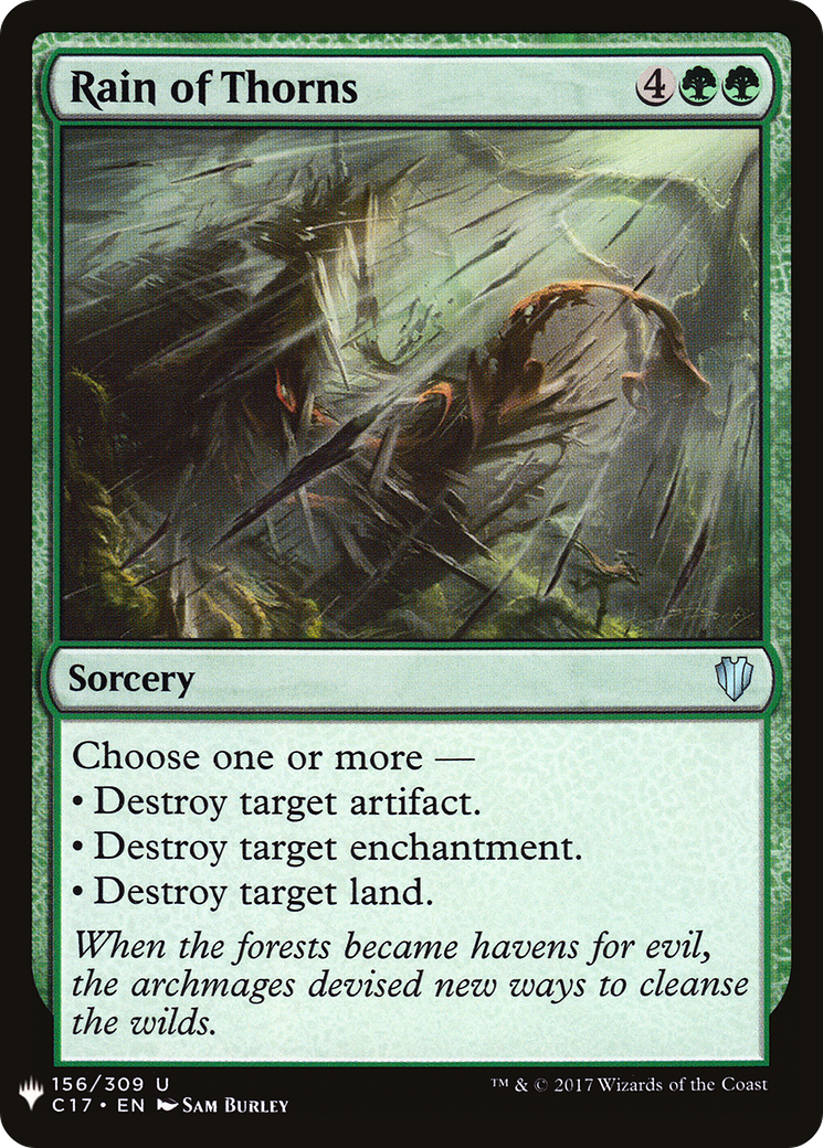 Rain of Thorns (LIST-156) [The List]