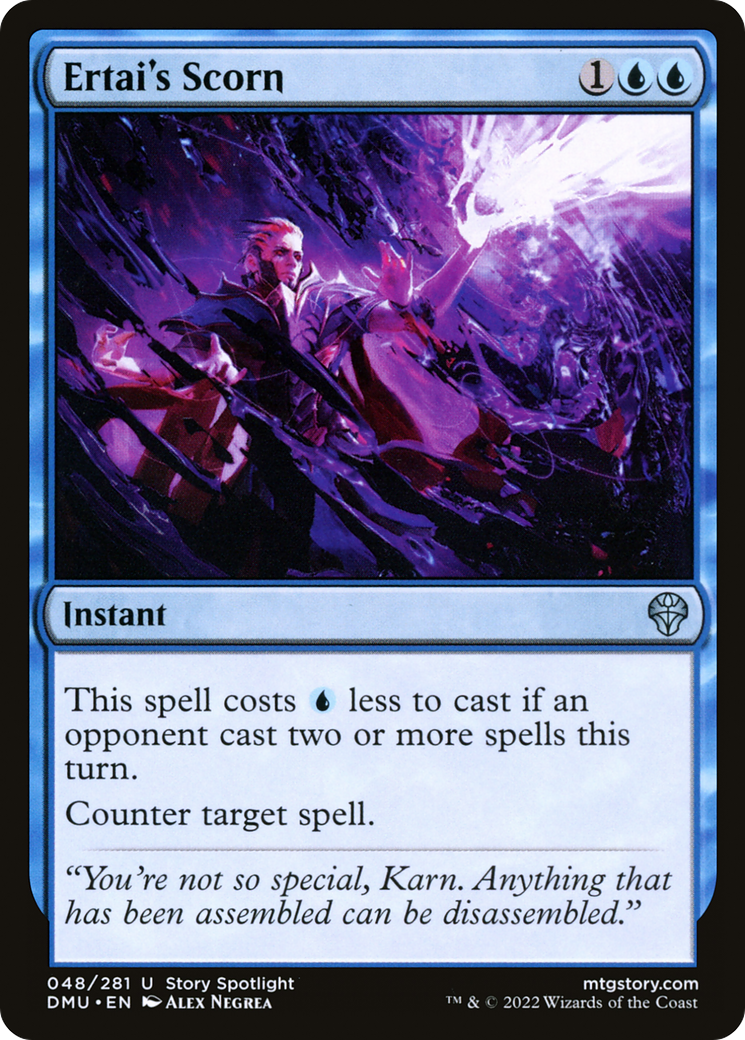 Ertai's Scorn (DMU-048) [Dominaria United]